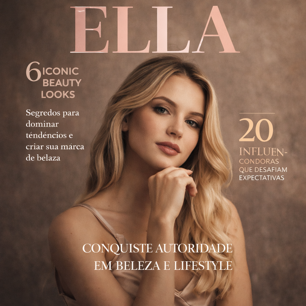 Capa modelo Ella Magazine