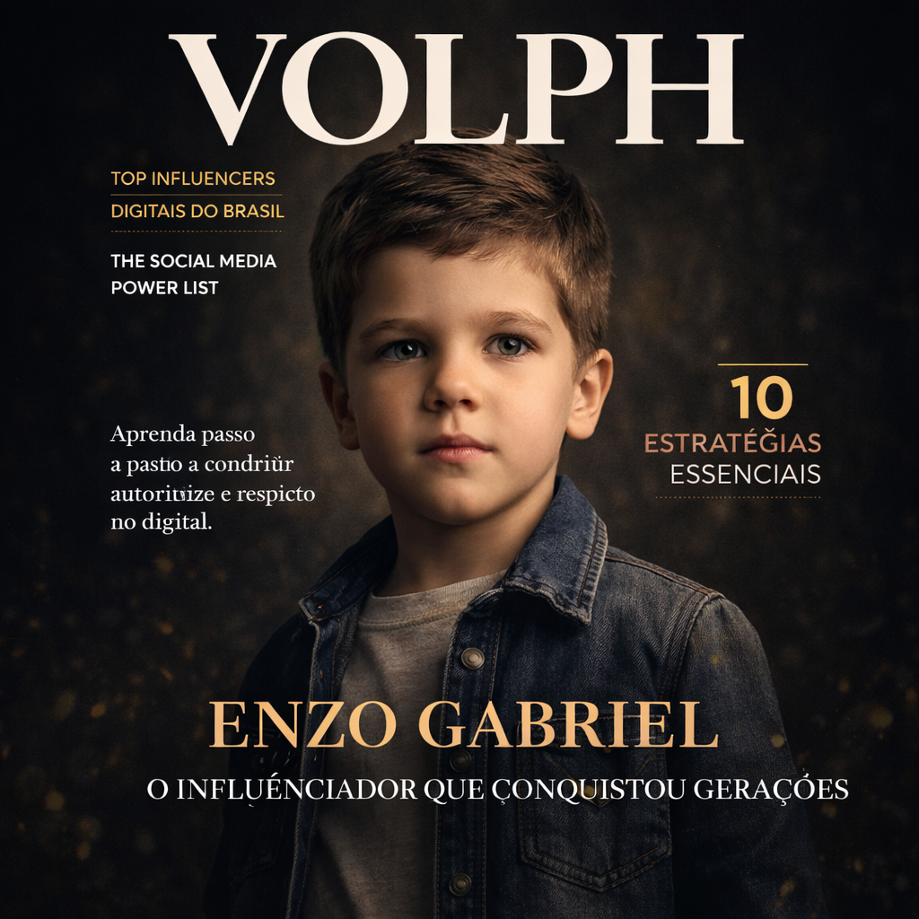 Capa modelo Volph Magazine