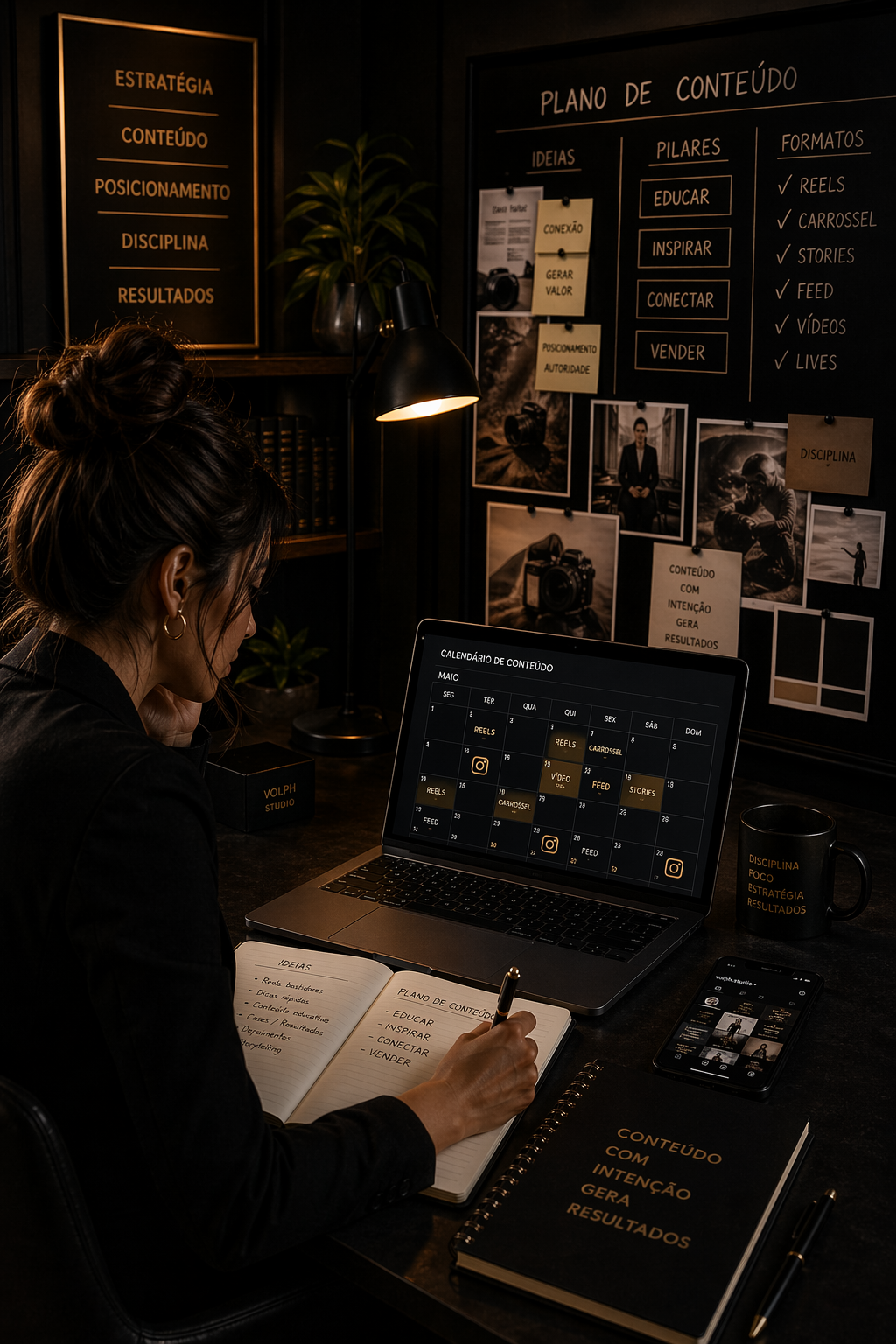 Conteúdo com mais valor e posicionamento